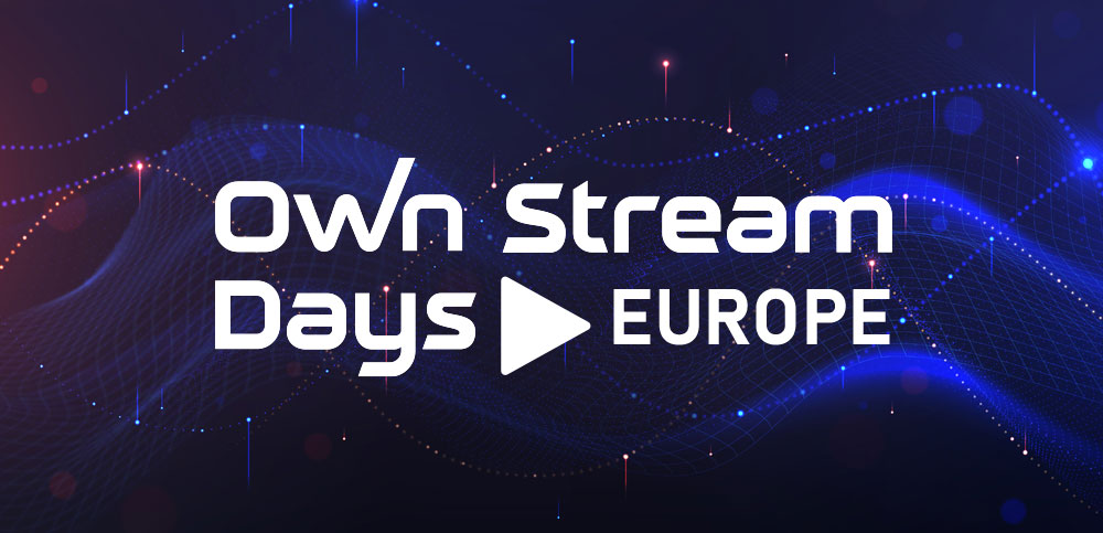 Europe Streams Own Stream Days Europe 2026 | Paris
